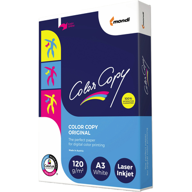 COLOR COPY Kopierpaier A3 88118367 120g, weiss 250 Blatt