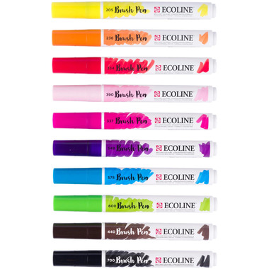 TALENS Ecoline Brush Pen Set 11509803 ass. Bright 10 Stück
