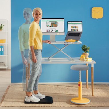 LEITZ Laptopständer Cosy 6426-00-89 13''-17'' Laptops grau 1 Stück