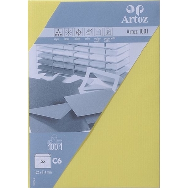 ARTOZ Buste 1001 C6 107324182 100g, giallo sole 5 pezzi