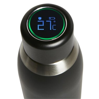 Bottiglia Riutilizzabile Smart Nera 500ml | Puro Stile Italiano