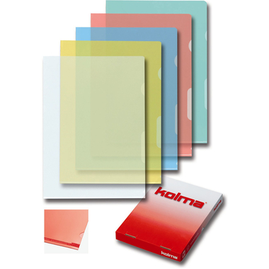 KOLMA Dossiers A4 59.444.19 ass., soft 100 pcs.