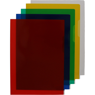 NOVOOO Pro Sichtmappen 140 my A4 400208308 assortiert, glatt 100 Stück
