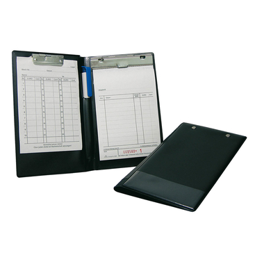 WEDO Chemise bloc de caisse 57101 noir 2 pinces