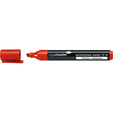 LEGAMASTER Moderationsmarker TZ41 2-5mm 7-155002 rot
