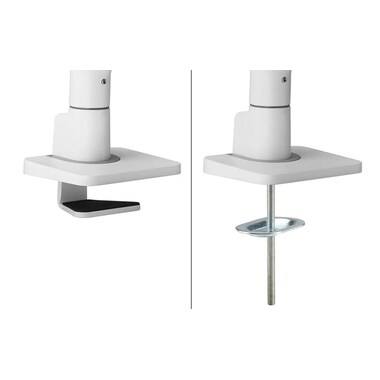 NEOMOUNTS Tischhalterung DS70S-950WH1 bis 18 kg – Weiss