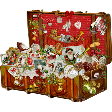 COPPENRATH A3 Adventskalender 72621 Weihnachtskoffer