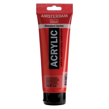 AMSTERDAM Peinture acrylique 250ml 17123960 naph.rouge m. 396