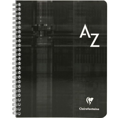 CLAIREFONTAINE Spiralheft ass. A5 8539 5mm, kariert 50 Blatt