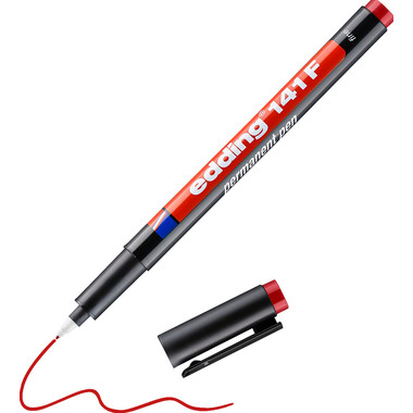 EDDING OHP-Marker permanent F 141-2 rot
