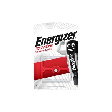 Energizer batteria a bottone ossido d'argento 377 / 376, 1 pezzo