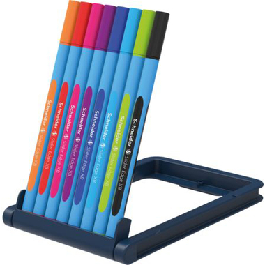 SCHNEIDER Kugelschr. Slider Edge XB 152279 assortiert 8 Stück, Box