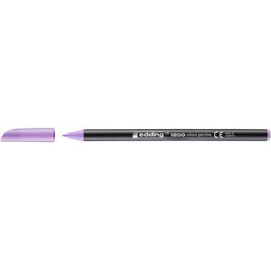 EDDING Faserschreiber 1200 0,5-1mm 1200-087 Pastell, beerig lavendel