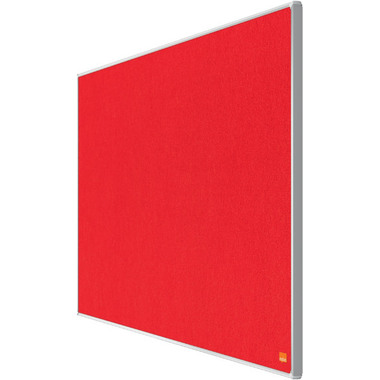 NOBO Tableau Feutre Impression Pro 1915420 rouge, 50x89cm