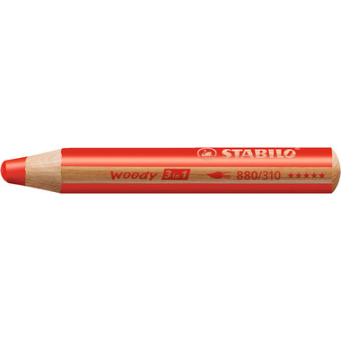 STABILO Crayon couleur Woody 3 in 1 01.04.8806 Unicorn 6 pièces