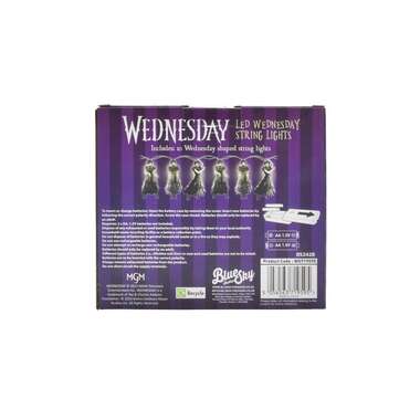 Thumbs Up! Wednesday Lichterkette Dance Pose Schwarz