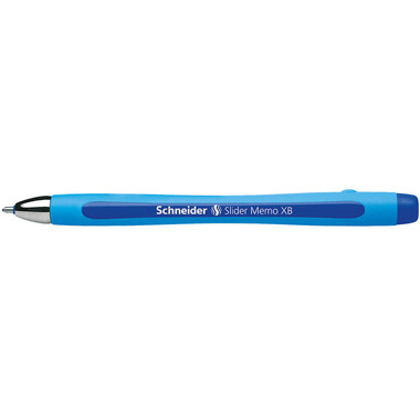 SCHNEIDER Stylo à bill. Memo 1.4mm 75023 bleu Blister