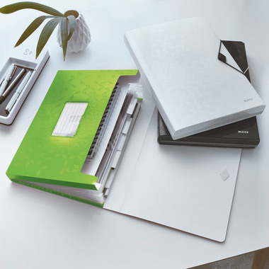 LEITZ Projektmappe WOW A4 45890054 grün 5 Fächer