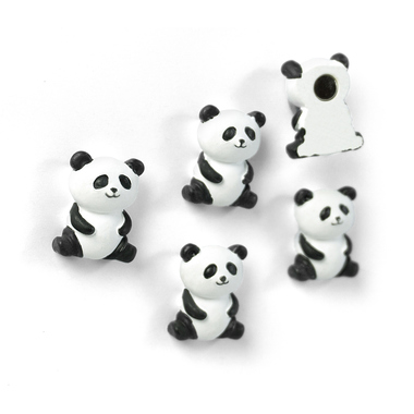 TRENDFORM Magnete PANDA FA4573 schwarz/weiss 5 Stück