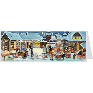 SELLMER Adventskalender 10x31cm 4214 4200