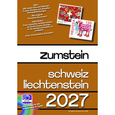 Zumstein stamp catalogue 2027 (ge/fr)