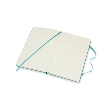 MOLESKINE Carnet L/A5 715383 en blanc, HC, Riff bleu