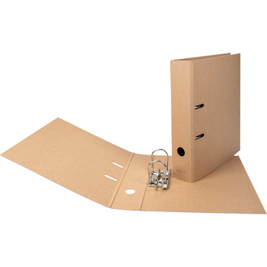 BIELLA Ordner Minimal Design 7cm 11440710U braun A4