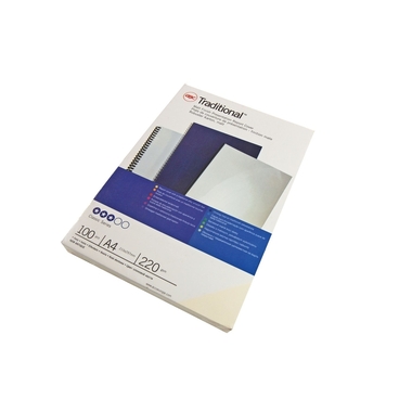 GBC Traditional Cover A4 CE080070 blanc 100 pcs.