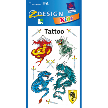 Z-DESIGN Sticker Tattoo 56404 Drachen