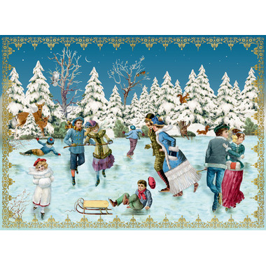 COPPENRATH Mini Adventskalender 92349 Es weihnachtet sehr