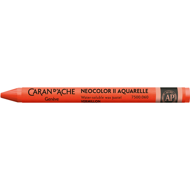 CARAN D'ACHE Crayons de cire Neocolor II 7500.060 vermillon
