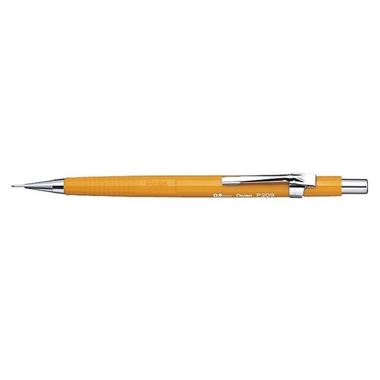 PENTEL Portemine Sharp 0.9mm P209-G jaune avec gomme HB
