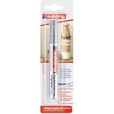EDDING Paintmarker 750 2-4mm 750BliCrea 054 argent Blister