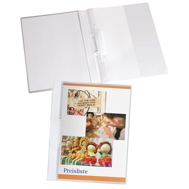 KOLMA Schnellhefter Vario A4 XL 11.005.16 weiss, ExtraSolid