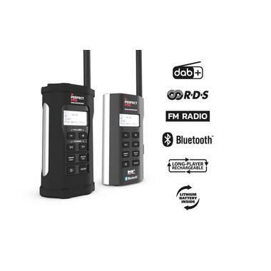 Perfectpro DAB+ Radio SOLOWORKER Nero