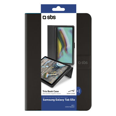 Custodia book per Samsung Galaxy Tab S5e con funzione stand