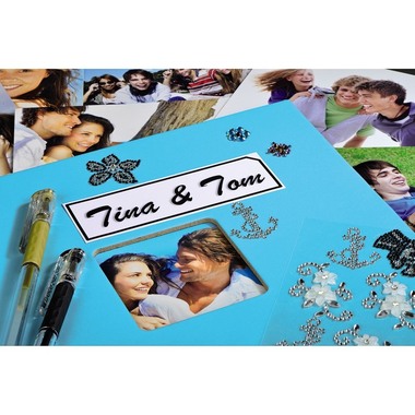 HAMA Album Fine Art 10607 360x320mm, turquoise 25 pages