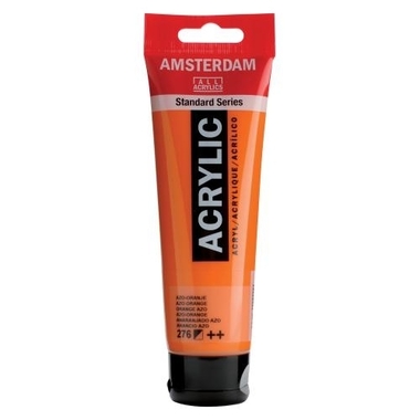 AMSTERDAM Colore acrilici 120ml 17092762 azo arancione 276