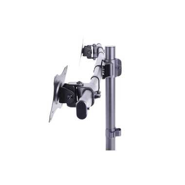 Multibrackets Supporto da tavolo Basic Dual fino a 8 kg – Nero