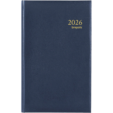 BREPOLS Agenda Brefix 16 Lima 2026 0.016.1256 1T/1S blau 12x20cm
