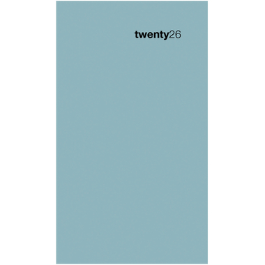 BIELLA Agenda Colorful 2026 830760310026U 1S/2P verde s. ML 8.7x15.3cm