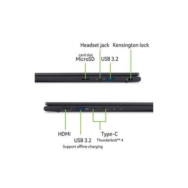 Acer Notebook Travelmate P614-55, Ultra 5 325, W11P, 14"