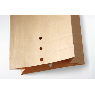 FLEXIPAK Faltenbeutel Kraftpapier 2FHMFB00006 braun, 160x50x345mm 250 Stück