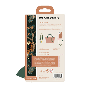 Coque à collier avec foulard pour iPhone 14 Pro Max | SBS