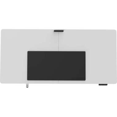 Ultradesk Table de jeu Uplift Noir/Blanc