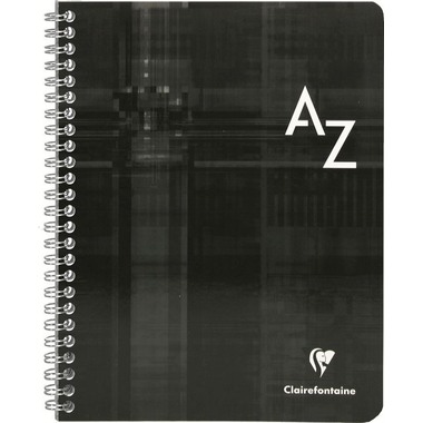 CLAIREFONTAINE Rubrica Index A5 8949C ass., quadri, 5mm 50 fogli