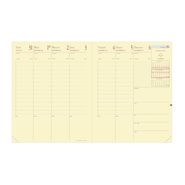 QUO-VADIS Recharge Presid.Pr. 2026 287014Q 1S/2P Soho/Silk FR 21x27cm