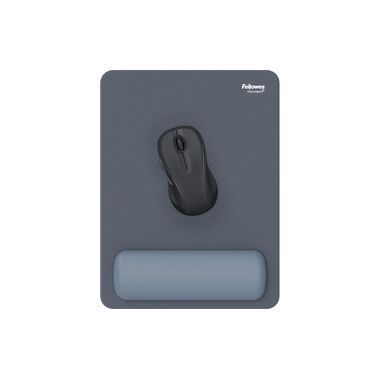 Fellowes Ergonomic Mouse Pad Breyta with Wrist Rest Navy