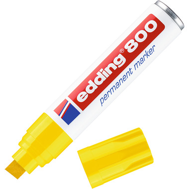 EDDING Permanent Marker 800 4-12mm 800-5 gelb