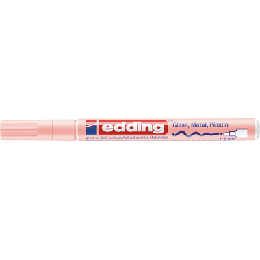EDDING Paintmarker 751 CREA 1-2mm E-751-138 CR pastell rosa